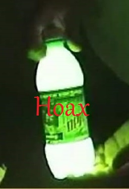 Mountain Dew+baking soda+peroxide= lantern is a hoax